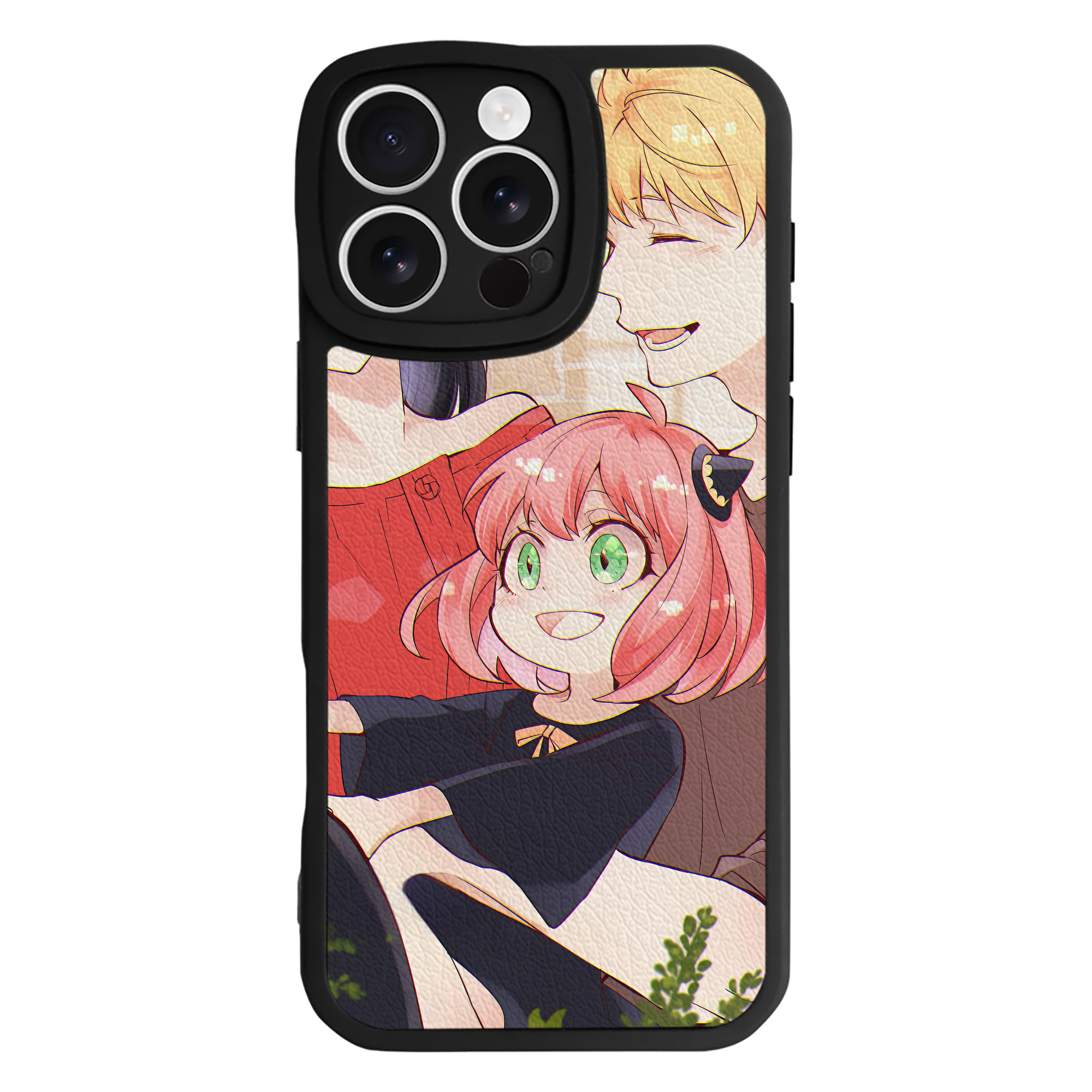 （画像用） SPY×FAMILY间谍家家酒 【iPhone 16シリーズ対応】シリコンスマホケース（レザー調） 材質：シリコン